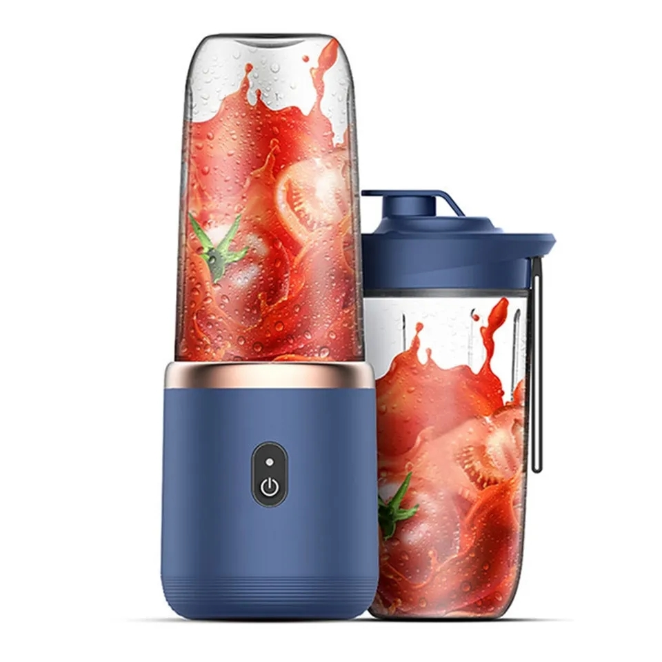 Juicer Customization Hot Selling Portable Juicer Usb Rechargeable Fruit Mixer Icebreaker 10 Blade Lemon Juicer 7