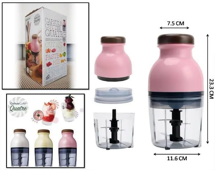 Professional Kitchen Small Food Processor Electric Mini Garlic Crusher Press Blender Grinder Mixer For Vegetable Meat 11