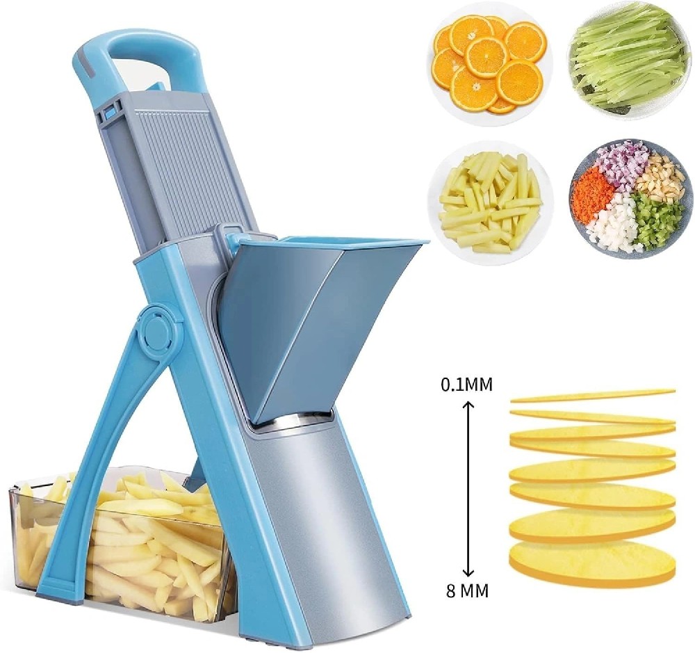 Large Safe Adjustabl Multifunctional Mandoline Vegetable Cutter